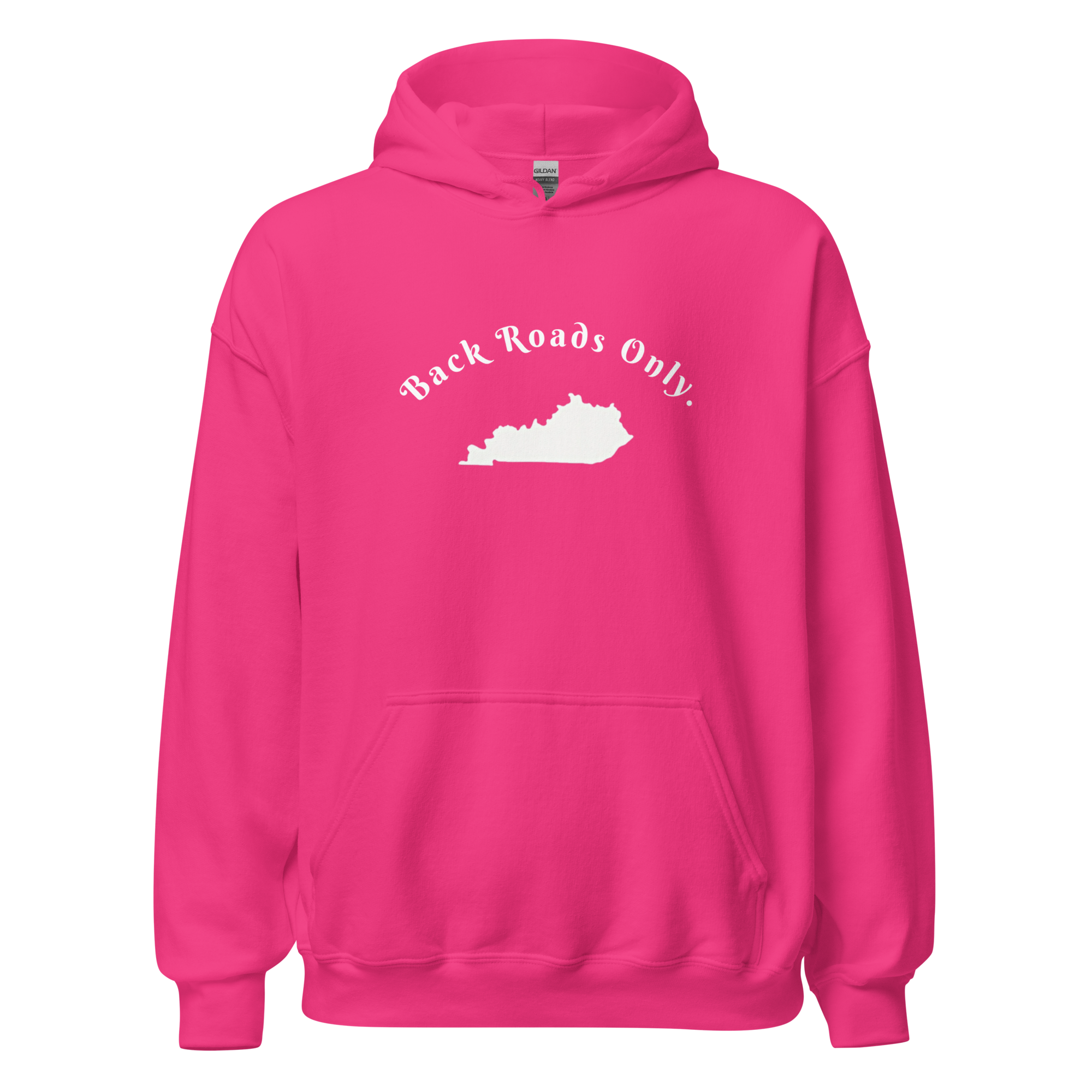 Back Roads Only - Kentucky - Unisex Hoodie